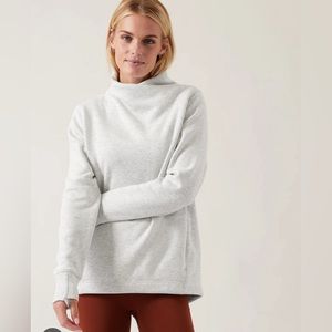 Athleta twist neck sweatshirt